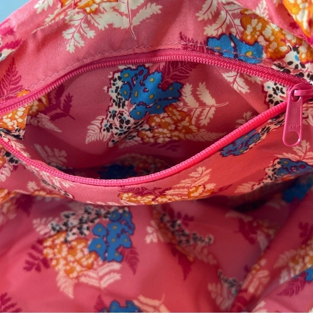 Matilda Jane Make A Splash Swim Backpack Floral Polka Dot Drawstring Snap Close